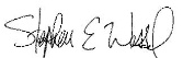 Stephen E. Wessel's signature